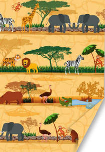 Karton B2 300g Heyda Kids Wild Animals x1 - 2824965614