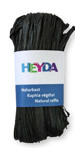 Rafia Heyda 50g - 89 czarna x1