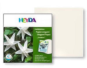 Papier do origami 15x15 Heyda wodoodpornywhite x40 - 2824966590