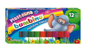 Plastelina Bambino - 12 kol. x1 - 2836311588