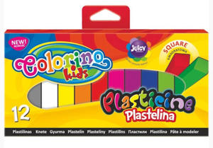 Plastelina Patio Colorino - 12 kol. kwadratowa x1 - 2824968145