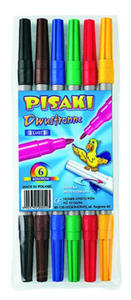 Pisaki Kamet 2-stronne 6 kol x1 - 2824968507