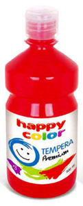 Farba tempera Happy Color 500ml - czerwona x1 - 2860488541