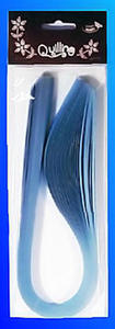 Paski do quillingu brokatowe 5mmx50cm - niebieskie - 2824968635