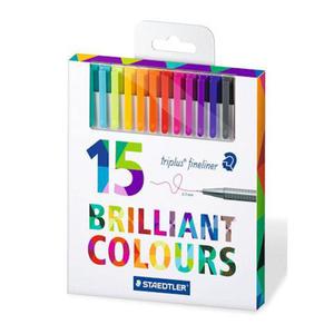 Cienkopisy Staedtler Brilliant Colours 15kol x1 - 2860488586