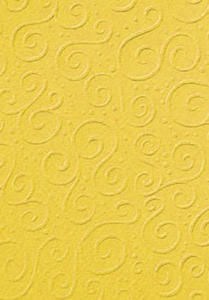 Karton A4 220g Heyda tłoczony Milano żółty x1 - 2824970767