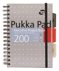 Executive Pukka Project Book A5 Metalic srebrny x1 - 2824970815