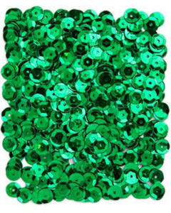 Cekiny metalizowane 9mm 15g zielone ciemne x6 - 2824970910