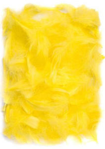 Piórka 5-12cm 10g - yellow x1 - 2858080299