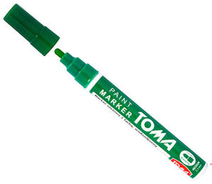 Marker olejowy Toma 2,5mm zielony x1 - 2824959834