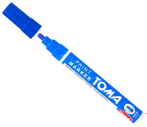 Marker olejowy Toma 2,5mm niebieski x1 - 2824959835