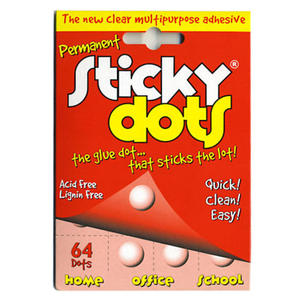Sticky Dots Permanent 64e x1 - 2824959852
