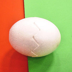 Styropianowe jajo - jajko, jaja 200 mm 2-cz. x2 - 2860488709