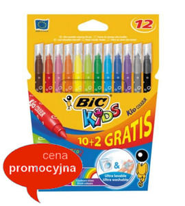 Pisaki BIC Kid Couleur 12 kol x1 - 2846824742