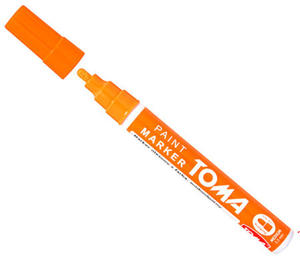 Marker olejowy Toma 2,5mm pomarańczowy x1 - 2824959898