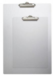 Podkad aluminiowy z klipsem A4 clipboard x1 - 2847288459