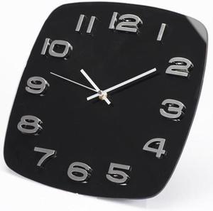 Zegar ścienny F7045R czarny x1 - 2847517937