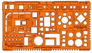 Szablon architektoniczny II 1:50 x1 - 2847518070