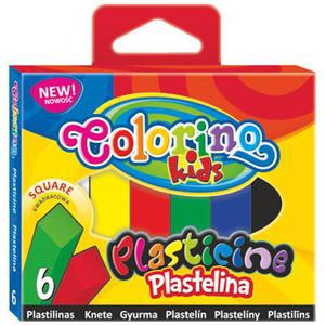 Plastelina Patio Colorino - 6 kol. kwadratowa x1 - 2855813488