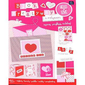 Blok papierw kreatywnych A4 Interdruk Love x1 - 2867899421