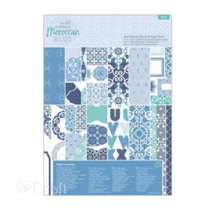 Zestaw papierw i elementw A4 Moroccan Blue s x1 - 2860489115