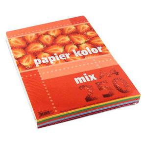 Ksero kolor A4 80g Kreska mix kolor 250ark. x1 - 2860489141