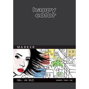 Blok do markerów A4 Happy Color 100g 25k x1 - 2860489454