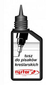 Tusz krelarski Rystor 20ml - czarny x1 - 2824960044