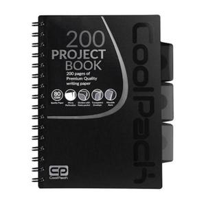 Koonotatnik A5 200k Patio Project Book black x1 - 2860490017
