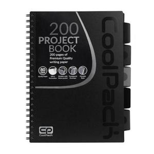 Koonotatnik A4 200k Patio Project Book black x1 - 2860490023