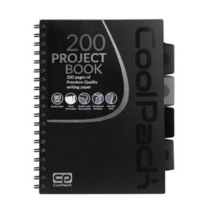 Koonotatnik B5 200k Patio Project Book black x1 - 2860490029