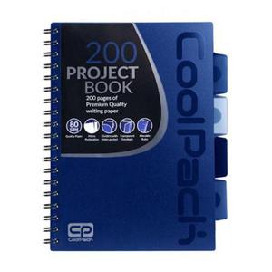 Koonotatnik B5 200k Patio Project Book dark blue - 2860490031