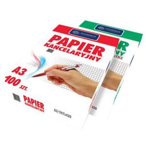 Papier kancelaryjny A3 Interdruk linia x100 - 2860490394