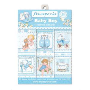 Blok Stamperia Scrapbooking Cards Baby Boy x1 - 2860490520