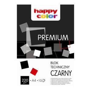 Blok techniczny A3 Happy Color 220g czarny 10k x10 - 2860490857
