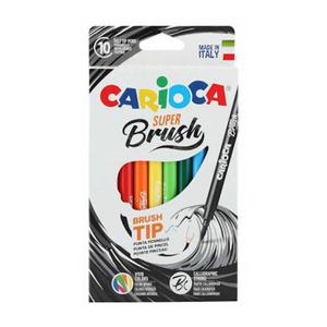 Pisaki Carioca Brush pędzelkowe 10kol. x1 - 2860490980