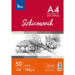 Szkicownik A4 150g Tetis 50k x1 - 2860491003
