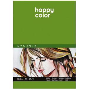 Blok do rysunku A3 Happy Color 300g 15k x1 - 2860491226