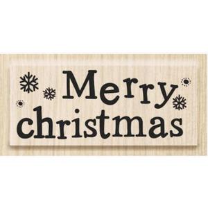 Stempel Heyda gumowy Merry Christmas x1 - 2860491474