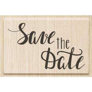 Stempel Heyda gumowy Save the Date x1 - 2860491476