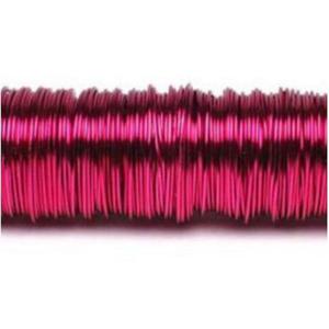 Drucik metalowy 160m (0,3mm) różowy ciemny x1 - 2860491935