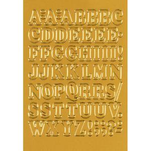Naklejki HERMA Decor 4183 alfabet złoty x1 - 2860492076