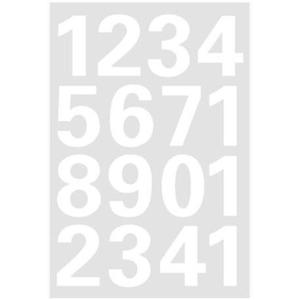 Naklejki HERMA Decor 4170 cyfry białe x1 - 2860492081