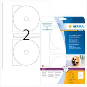 Etykiety samoprzylepne Herma CD 116mm x50 - 2860492405