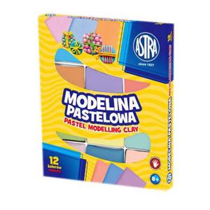 Modelina Astra pastelowa 12kol x1 - 2860492507