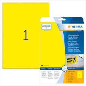 Etykiety Herma foliowe wodoodporne 210x297mm x25 - 2860492532