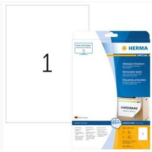 Etykiety Herma Movables odklejalne 210x297mm x25 - 2860492631