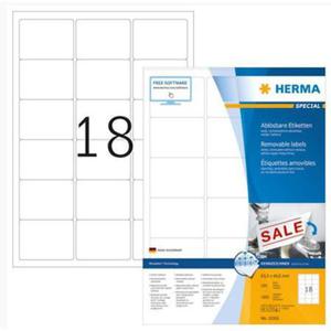Etykiety Herma Movables odklejalne 63,5x44,6 x1800 - 2860492633