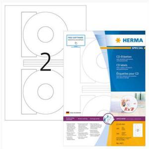 Etykiety samoprzylepne Herma CD 116mm x200 - 2860492670