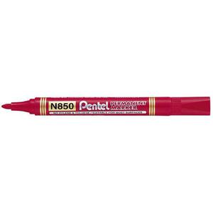 Marker Pentel N850 czerwony x12 - 2860492776